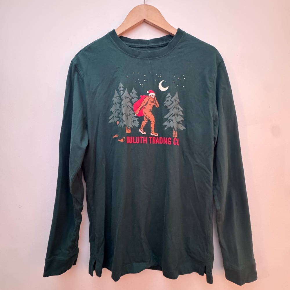 Duluth Trading Co-Men’s Holiday Big Foot Matching Pajama Set